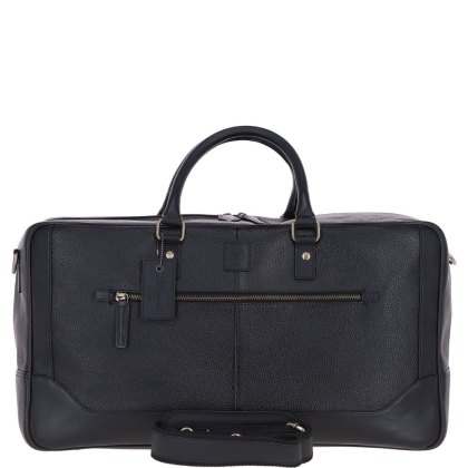Ashwood Leather Calvin Leather Holdall Black Ashwood Leather Calvin Leather Holdall Black