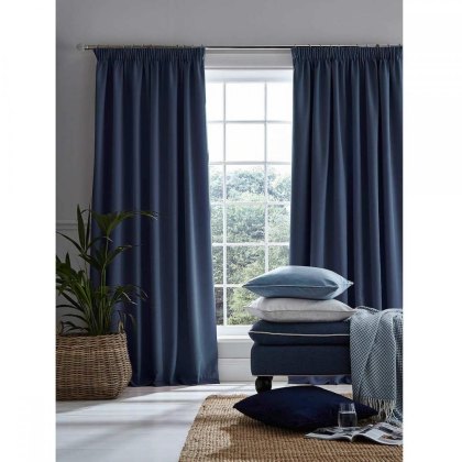 Laura Ashley Stephanie Midnight Blackout Curtains Laura Ashley Stephanie Midnight Blackout Curtains