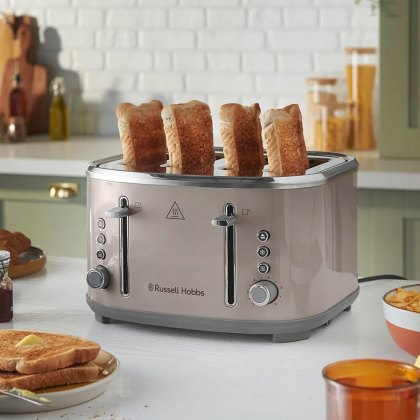 Russell Hobbs Stylevia Mocha 4 Slice Toaster Russell Hobbs Stylevia Mocha 4 Slice Toaster