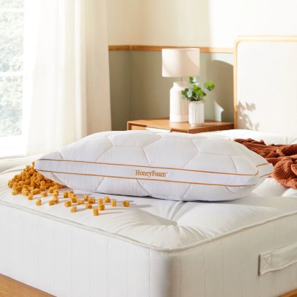 The Fine Bedding Company HoneyFoam Fully Adjustable Pillow The Fine Bedding Company HoneyFoam Fully Adjustable Pillow