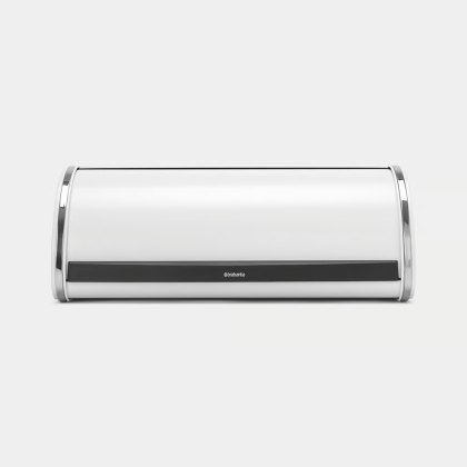 Brabantia White Roll Top Bread Bin Brabantia White Roll Top Bread Bin