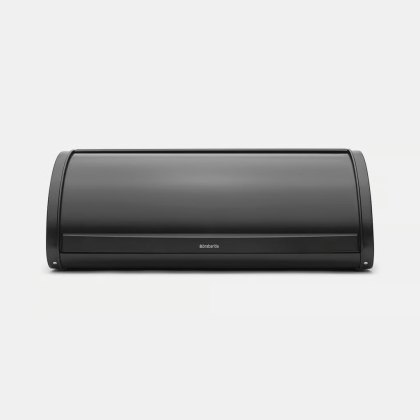 Brabantia Matt Black Roll Top Bread Bin Brabantia Matt Black Roll Top Bread Bin