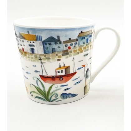 Just Mugs Coastal Holiday Boat Dorset Mug Just Mugs Coastal Holiday Boat Dorset Mug