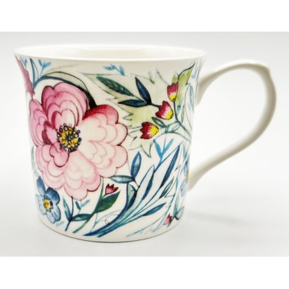 Just Mugs Jacobean Floral Stafford Mug Just Mugs Jacobean Floral Stafford Mug