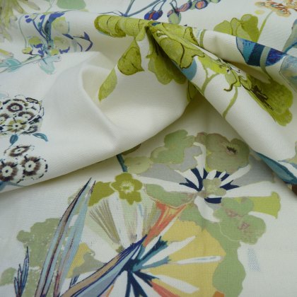 Style Furnishings Made to Measure Curtains Bougainvillea - Waterfall Style Furnishings Made to Measure Curtains Bougainvillea - Waterfall