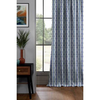 Style Furnishings Made to Measure Curtains Nepal - Blue Style Furnishings Made to Measure Curtains Nepal - Blue