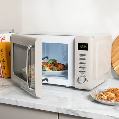 Haden Cotswold 20L Putty Microwave Oven Haden Cotswold 20L Putty Microwave Oven