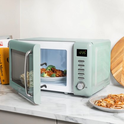 Haden Cotswold 20L Sage Microwave Oven Haden Cotswold 20L Sage Microwave Oven