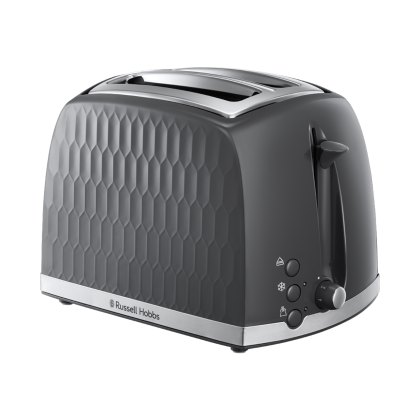 Russell Hobbs Honeycomb 2 Slice Toaster Grey Russell Hobbs Honeycomb 2 Slice Toaster Grey