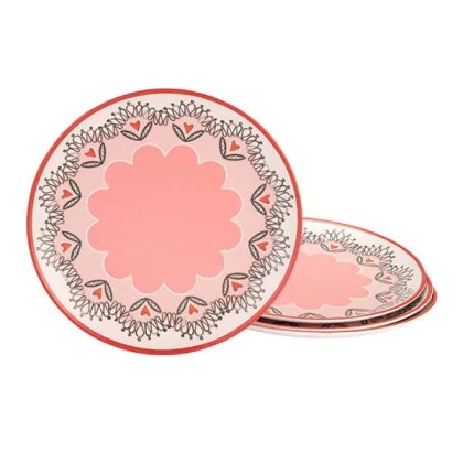 Cath Kidston Cherry Set of 4 Melamine Dinner Plates Cath Kidston Cherry Set of 4 Melamine Dinner Plates