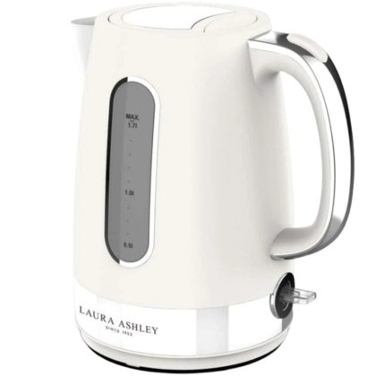 Laura Ashley Cotton White Jug Kettle Laura Ashley Cotton White Jug Kettle