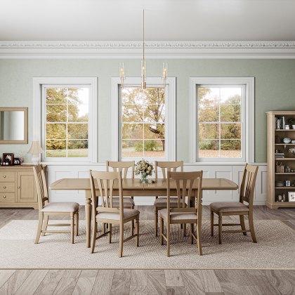 Broadway Large Extending Dining Table in Oak Broadway Large Extending Dining Table in Oak