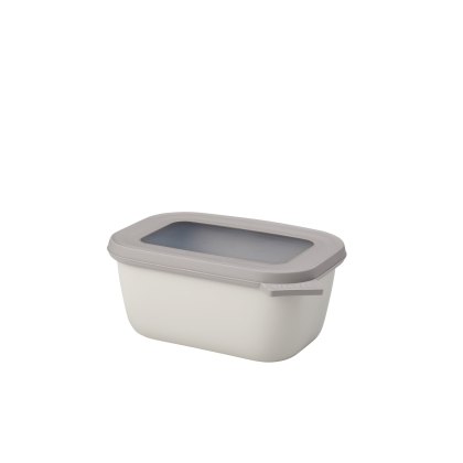 Mepal Cirqula Rectangular Nordic White Multi Bowl Mepal Cirqula Rectangular Nordic White Multi Bowl