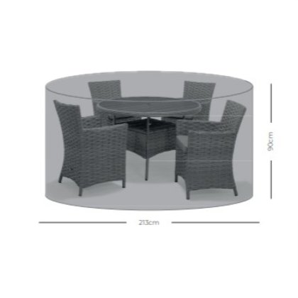 Norfolk & Co 4 Seater Round Garden Furniture Cover Norfolk & Co 4 Seater Round Garden Furniture Cover