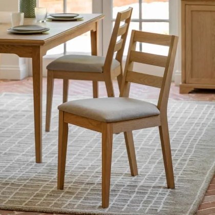 Gallery Direct Malvern Dining Chair Pair Gallery Direct Malvern Dining Chair Pair