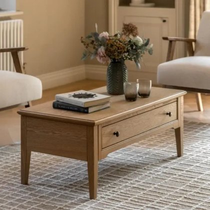 Gallery Direct Malvern 1 Drawer Coffee Table Gallery Direct Malvern 1 Drawer Coffee Table