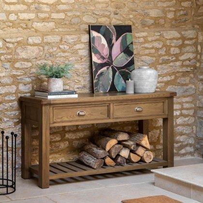 Gallery Direct Hardwick 2 Drawer Console Table Gallery Direct Hardwick 2 Drawer Console Table