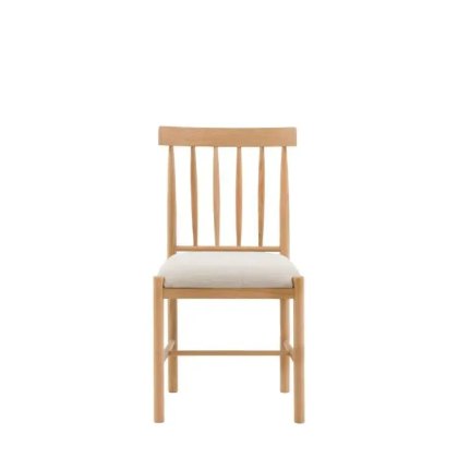 Gallery Direct Eton Upholstered Dining Chair Pair in Natural Gallery Direct Eton Upholstered Dining Chair Pair in Natural