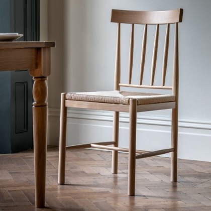 Gallery Direct Eton Woven Dining Chair Pair in Natural Gallery Direct Eton Woven Dining Chair Pair in Natural