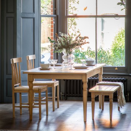Gallery Direct Eton Extending Dining Table in Natural Gallery Direct Eton Extending Dining Table in Natural
