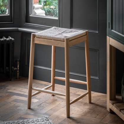Gallery Direct Eton Woven Bar Stool Pair in Natural Gallery Direct Eton Woven Bar Stool Pair in Natural