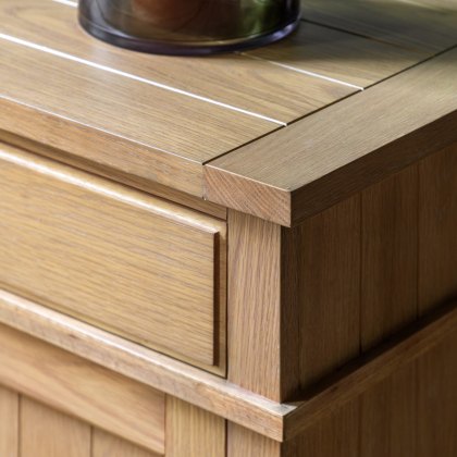 Gallery Direct Eton 2 Door 2 Drawer Sideboard in Natural Gallery Direct Eton 2 Door 2 Drawer Sideboard in Natural