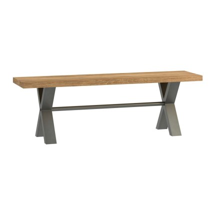Fusion Oak 140cm Wooden Dining Bench Fusion Oak 140cm Wooden Dining Bench