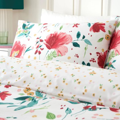 D&D Abstract Poppy Duvet Cover Set D&D Abstract Poppy Duvet Cover Set