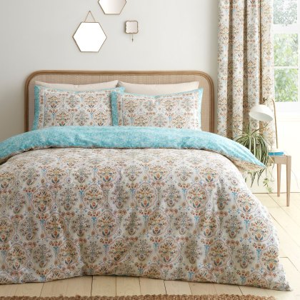 D&D Edena Decorative Floral Duvet Cover Set D&D Edena Decorative Floral Duvet Cover Set