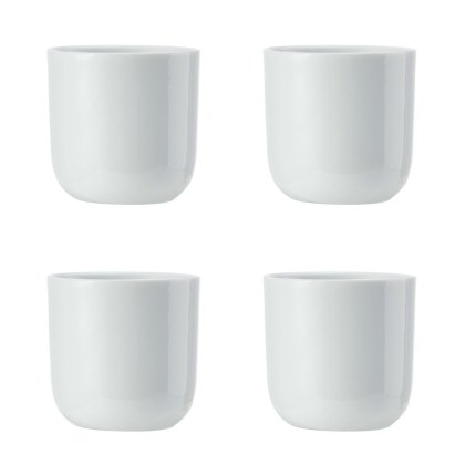Mikasa Chalk 4 Piece Porcelain Egg Cups Mikasa Chalk 4 Piece Porcelain Egg Cups