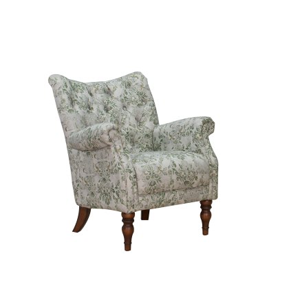 Darwin Accent Chair in Olivia Evergreen Fabric Darwin Accent Chair in Olivia Evergreen Fabric