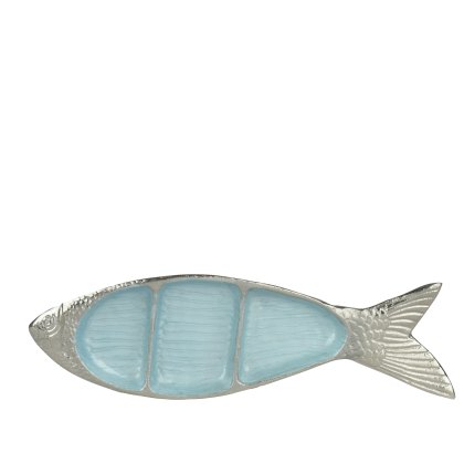 Kaemingk Aluminium Fish Platter Blue Kaemingk Aluminium Fish Platter Blue