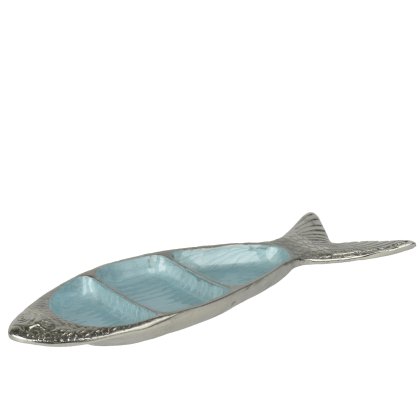 Kaemingk Aluminium Fish Platter Blue Kaemingk Aluminium Fish Platter Blue