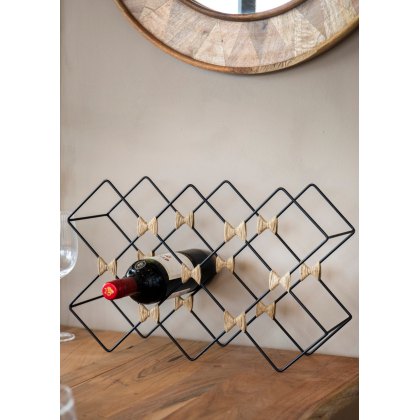 Barcraft 8 Bottle Wine Rack Barcraft 8 Bottle Wine Rack