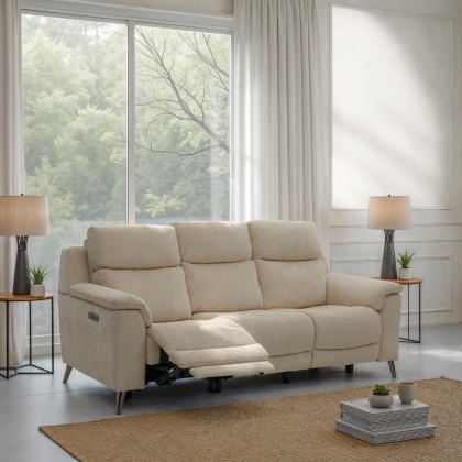 Vincent 3 Seater Power Recliner Sofa Vincent 3 Seater Power Recliner Sofa