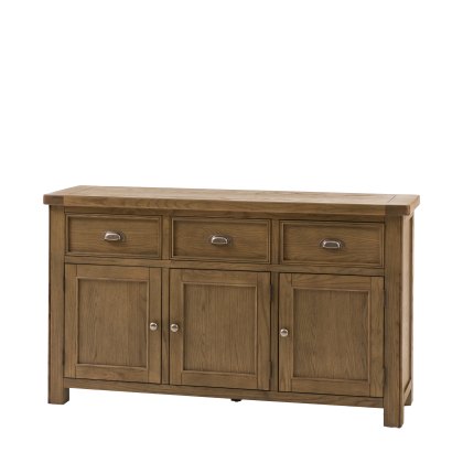 Gallery Direct Hardwick 3 Door 3 Drawer Sideboard Gallery Direct Hardwick 3 Door 3 Drawer Sideboard