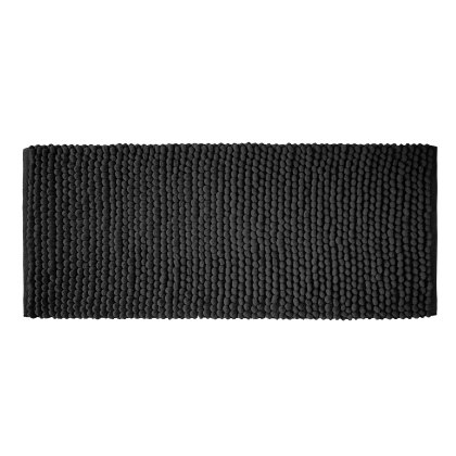 Bianca Aspen Bobble Black Bath Mat Bianca Aspen Bobble Black Bath Mat