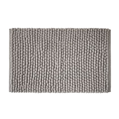 Bianca Aspen Bobble Grey Bath Mat Bianca Aspen Bobble Grey Bath Mat