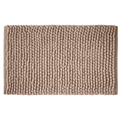 Bianca Aspen Bobble Natural Bath Mat Bianca Aspen Bobble Natural Bath Mat