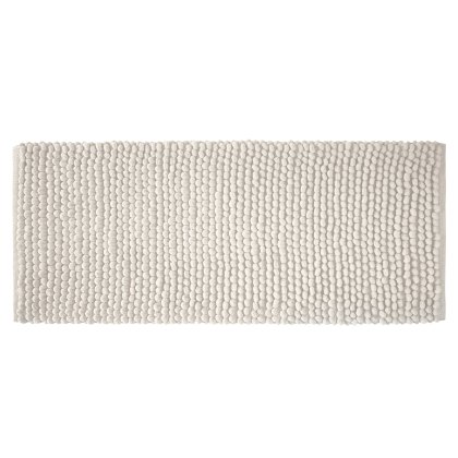 Bianca Aspen Bobble White Bath Mat Bianca Aspen Bobble White Bath Mat