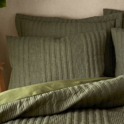 Pineapple Elephant Tamba Jersey Stripe Olive Duvet Cover Set Pineapple Elephant Tamba Jersey Stripe Olive Duvet Cover Set