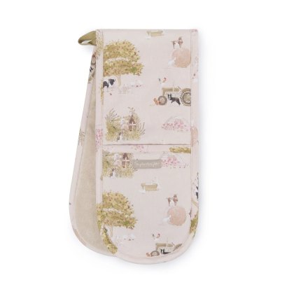 Sophie Allport Farm Friends Double Oven Glove Sophie Allport Farm Friends Double Oven Glove