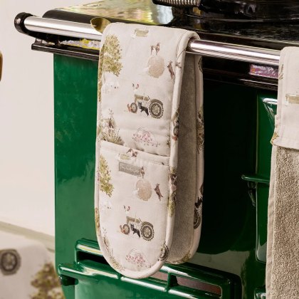Sophie Allport Farm Friends Double Oven Glove Sophie Allport Farm Friends Double Oven Glove