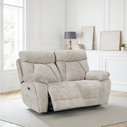 Henley 2 Seater Power Recliner Sofa in Biscuit Henley 2 Seater Power Recliner Sofa in Biscuit