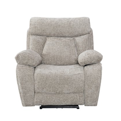 Henley Power Recliner Chair in Biscuit Henley Power Recliner Chair in Biscuit