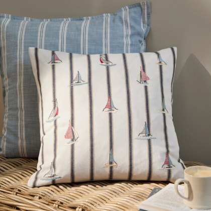 Wylder Abersoch Regatta Cushion Ecru Wylder Abersoch Regatta Cushion Ecru