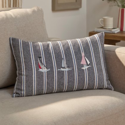 Wylder Abersoch Regatta Cushion Navy Wylder Abersoch Regatta Cushion Navy