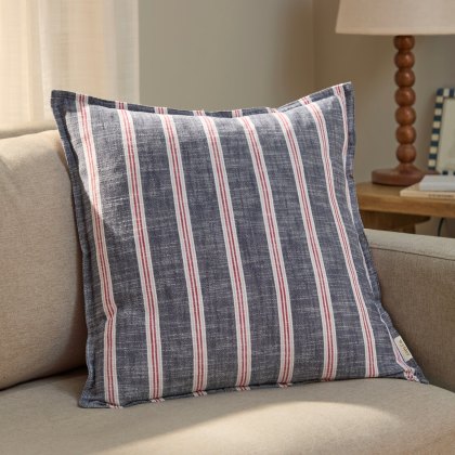 Wylder Abersoch Stripe Cushion Regatta Red Wylder Abersoch Stripe Cushion Regatta Red