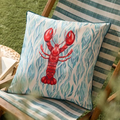Wylder Abersoch Lobster Outdoor Cushion Marine Wylder Abersoch Lobster Outdoor Cushion Marine