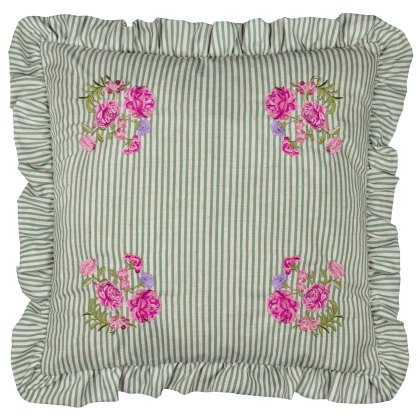 Wylder Martha Ruffle Cushion Sage Wylder Martha Ruffle Cushion Sage